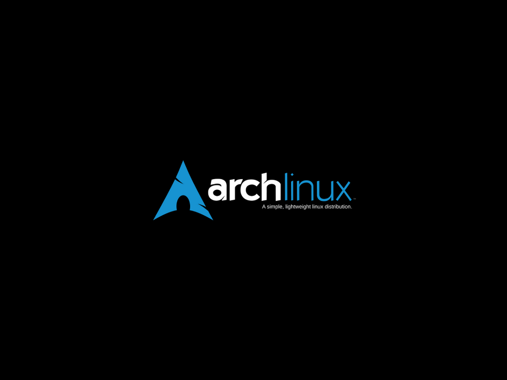 Arch logo black preview
